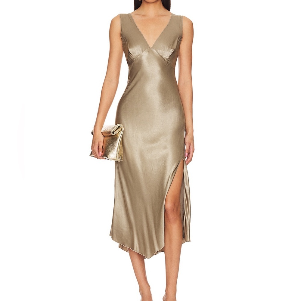 Satin dress by Rails